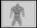 How to draw man body, male torso front view for character