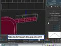 3DS MAX modeling Tutorials sun glass part02